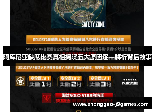 阿库尼亚缺席比赛真相揭晓五大原因逐一解析背后故事 阿库尼亚缺席比赛真相揭晓五大原因逐一解析背后故事